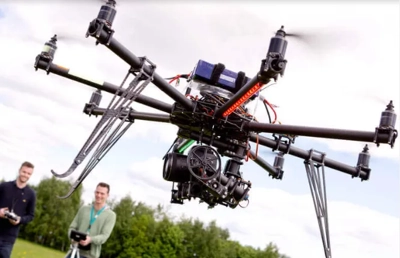 Valor de filmagem com drone